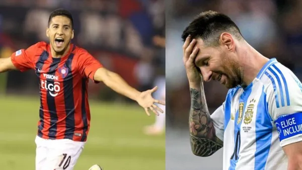 Cecilio Domínguez y Lionel Messi