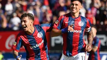 Bareiro logró anotar el primer tanto del encuentro de San Lorenzo en su primera victoria del año.