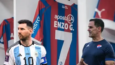 Bernay, Messi y la camiseta de Enzo