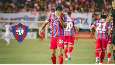  Cecilio Domínguez con la camiseta de Cerro Porteño