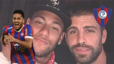 Cecilio Domínguez; Neymar y Gerard Piqué