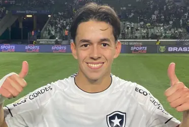 El paraguayo le dedicó unas palabras a su compañero en el Botafogo.