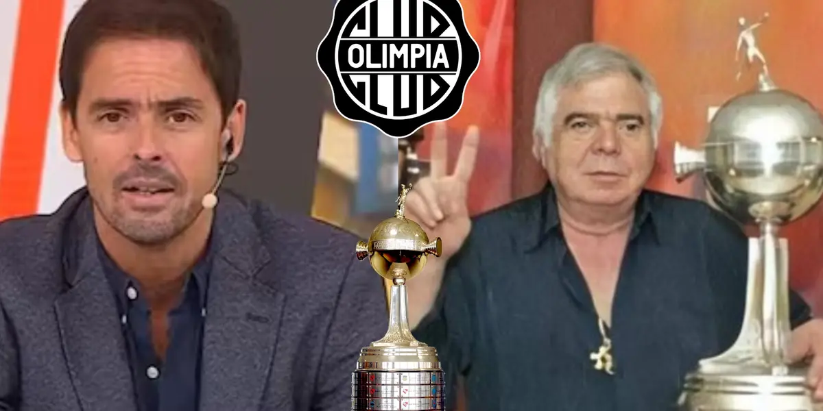 El recuerdo del relator argentino con el ex presidente franjeado en la Copa Libertadores