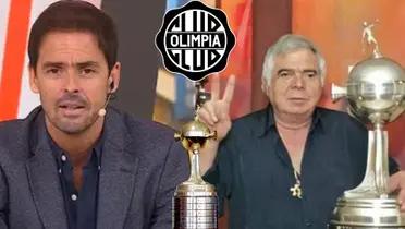 El recuerdo del relator argentino con el ex presidente franjeado en la Copa Libertadores