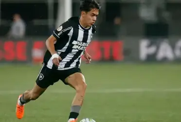 El volante ofensivo paraguayo no tuvo minutos en el partido entre Botafogo y Defensa.