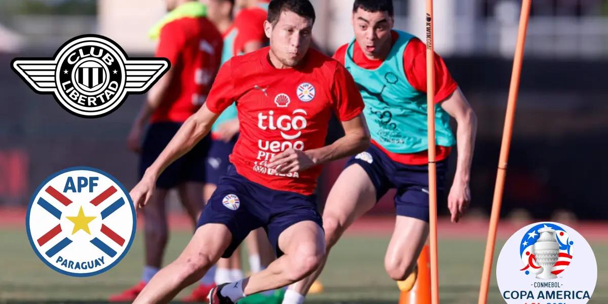 Entrenamiento de la selección paraguaya de fútbol en Estados Unidos