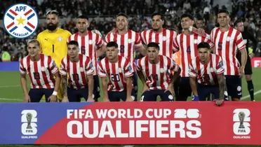Formación de la selección de Paraguay en las eliminatorias