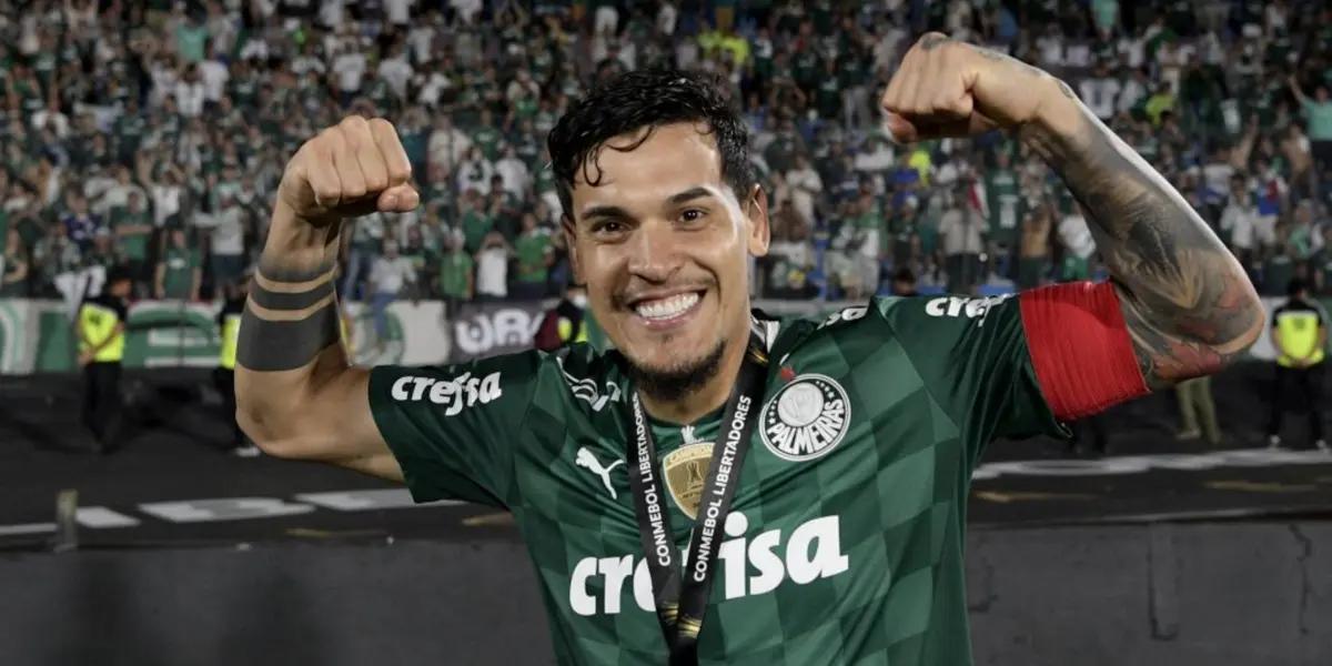 Gustavo Gómez en Palmeiras.