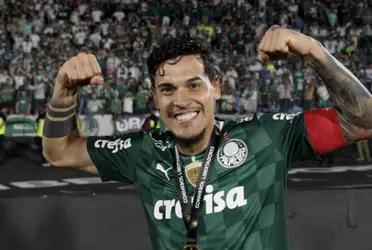 Gustavo Gómez en Palmeiras.