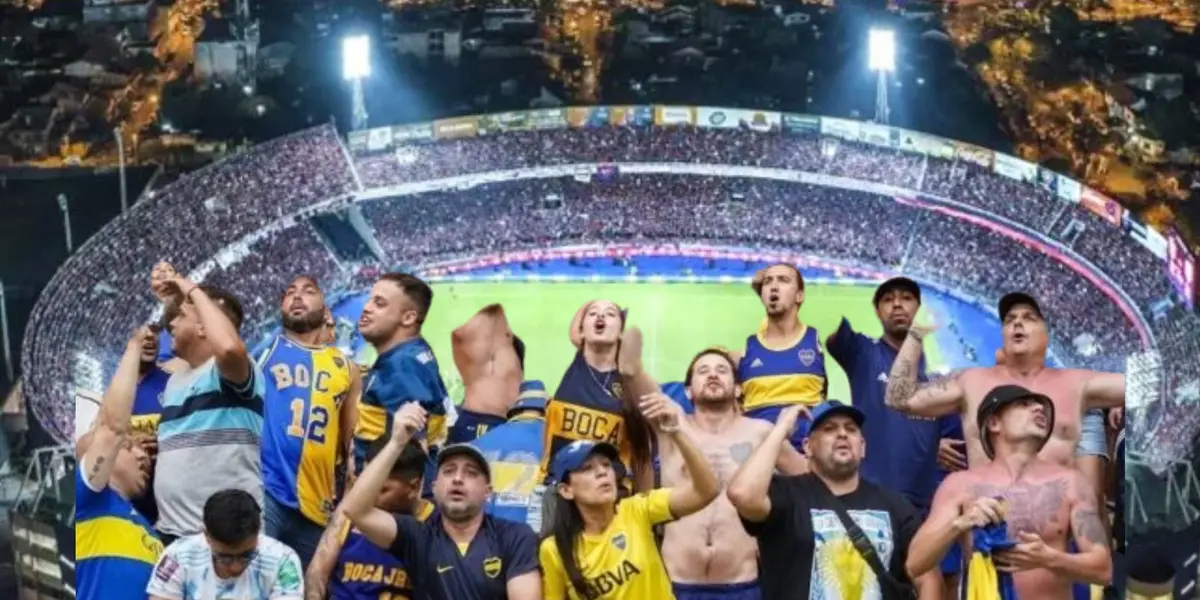 Hinchada de Boca Juniors y La Nueva Olla