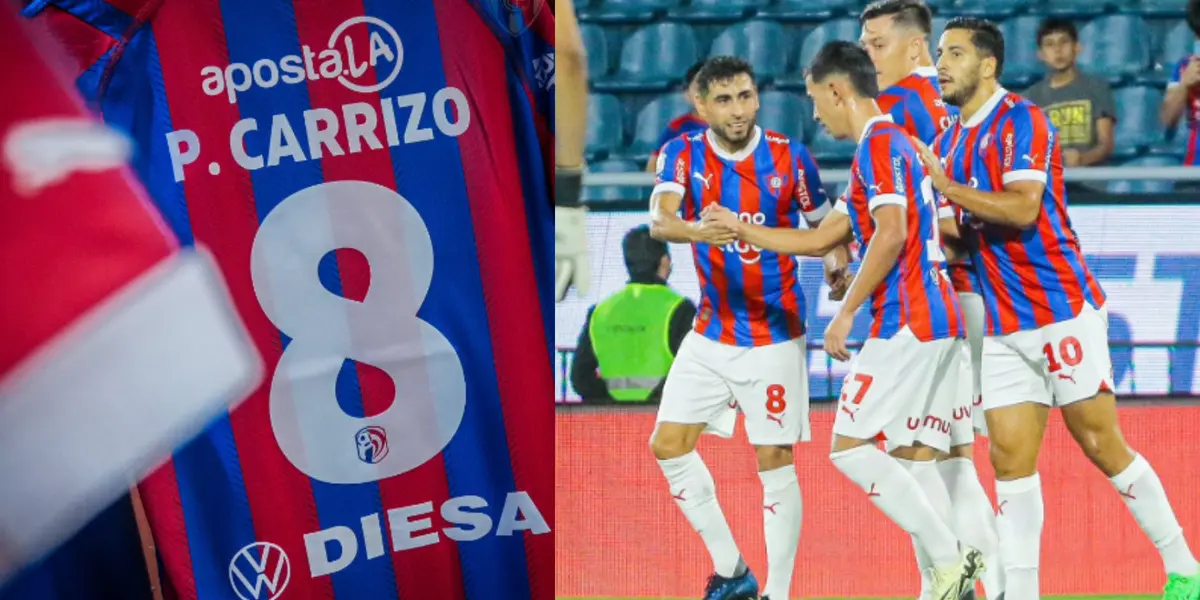La camiseta Pachi Carrizo y el festejo del gol de Diego Churín