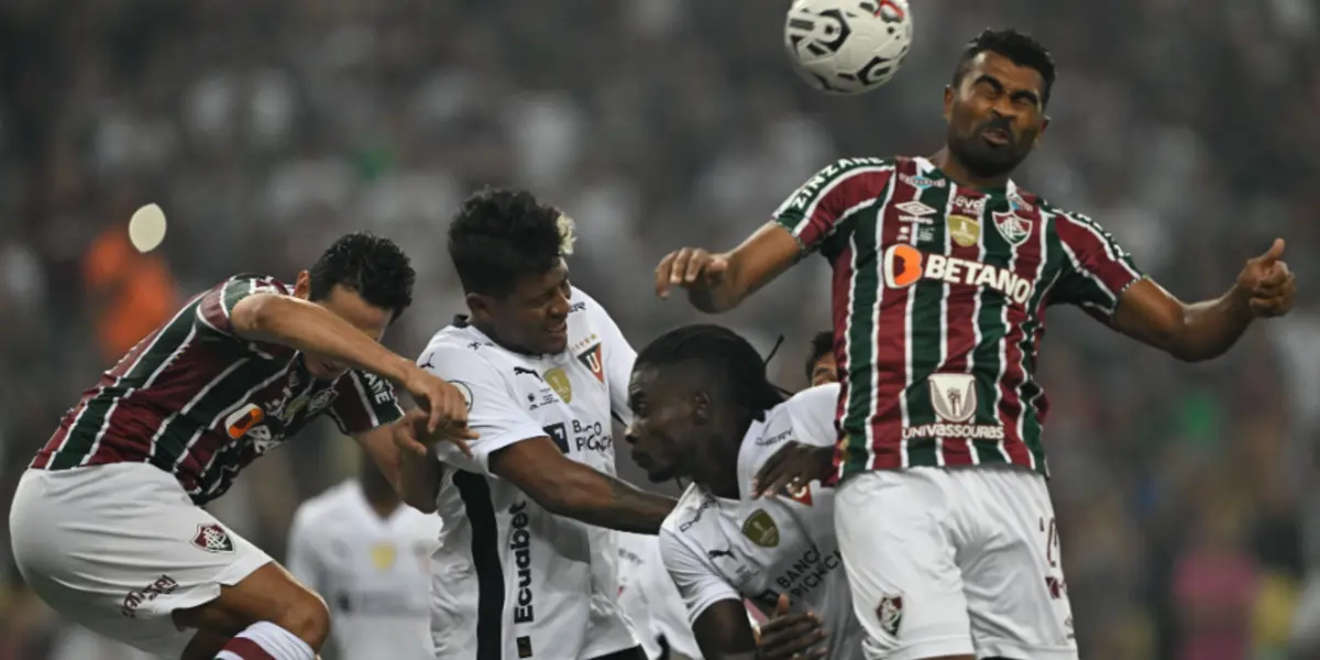 Liga de Quito se enfrentó en la revancha a Fluminense    