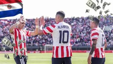 Miguel Almirón y Julio Enciso