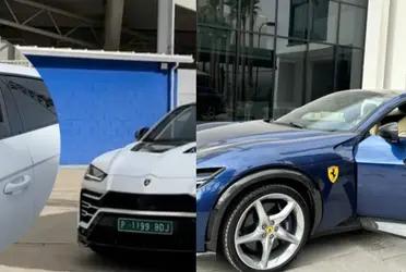 Omar Alderete tiene una camioneta del mismo costo del Ferrari de CR7