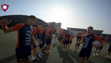 Plantel de Cerro Porteño en Lima