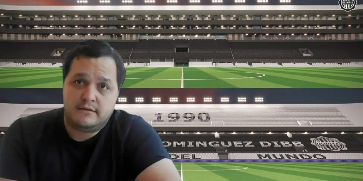 Rodrigo Nogués y el futuro estadio franjeado