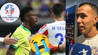 Vinícius en el partido y Kaku en zona mixta