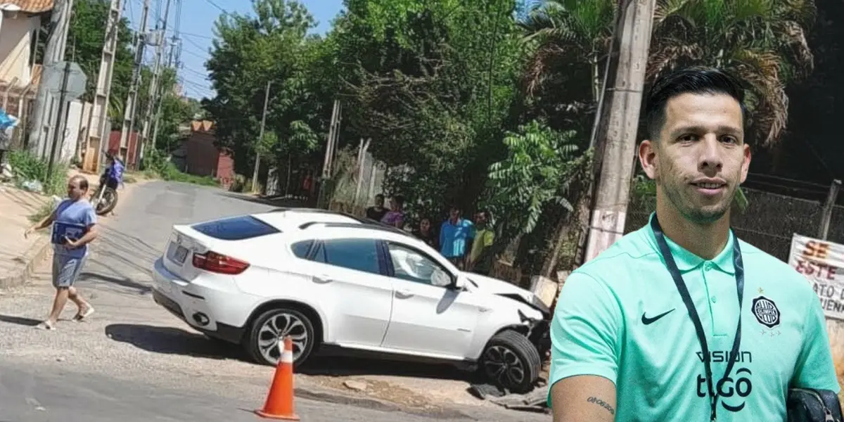 El arquero de Olimpia se vio involucrado en una situación inusual