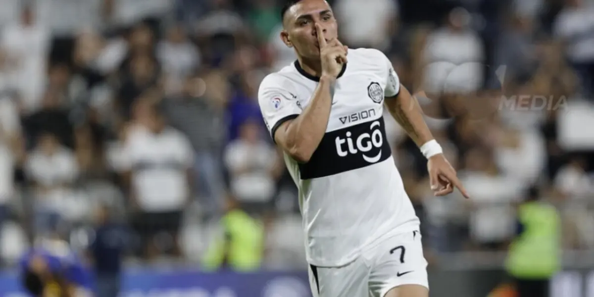 El atacante de Olimpia que recibe ayuda de todas partes