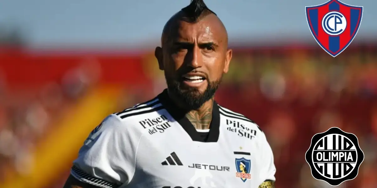 Arturo Vidal jugará contra Cerro Porteño