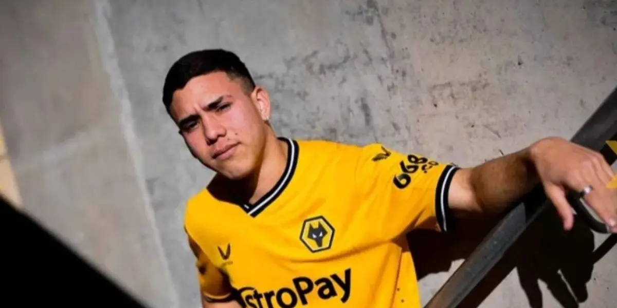 Con apenas unos entrenamientos, Enso González ya fue considerado por el Wolverhampton.