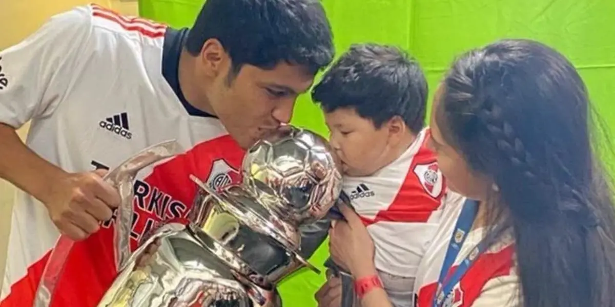 El ex Guaraní Robert Rojas alzó un nuevo trofeo con el River Plate de Argentina.