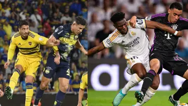 Fragmentos de Trinidense vs. Boca y Real Madrid vs. Bayern Münich