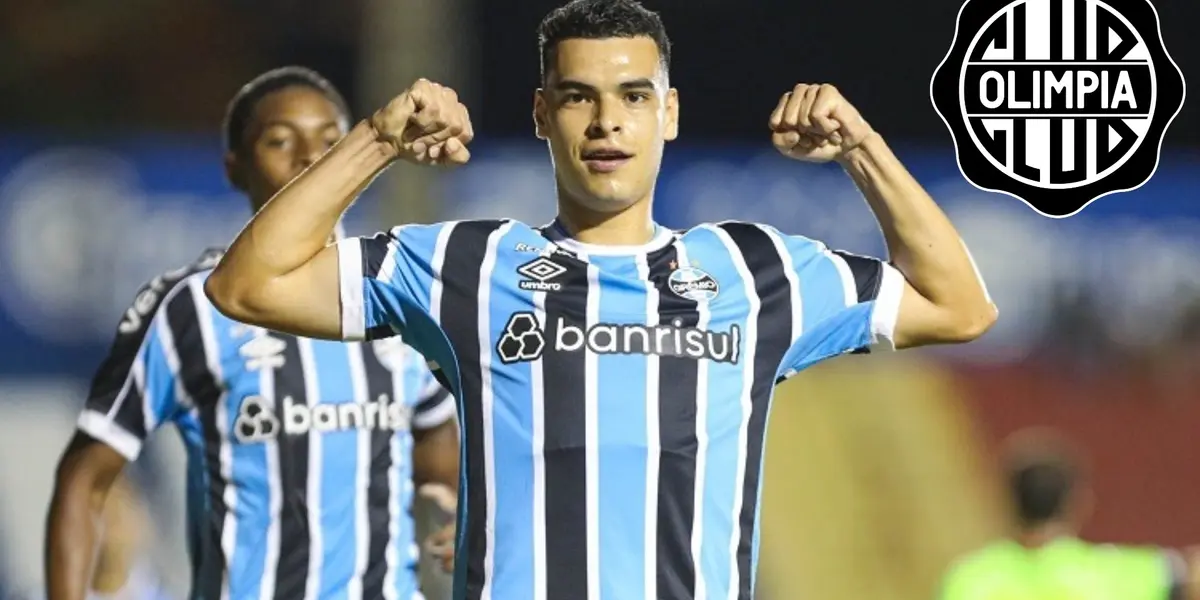 Fredy Noguera llegará desde Gremio para reforzar Olimpia