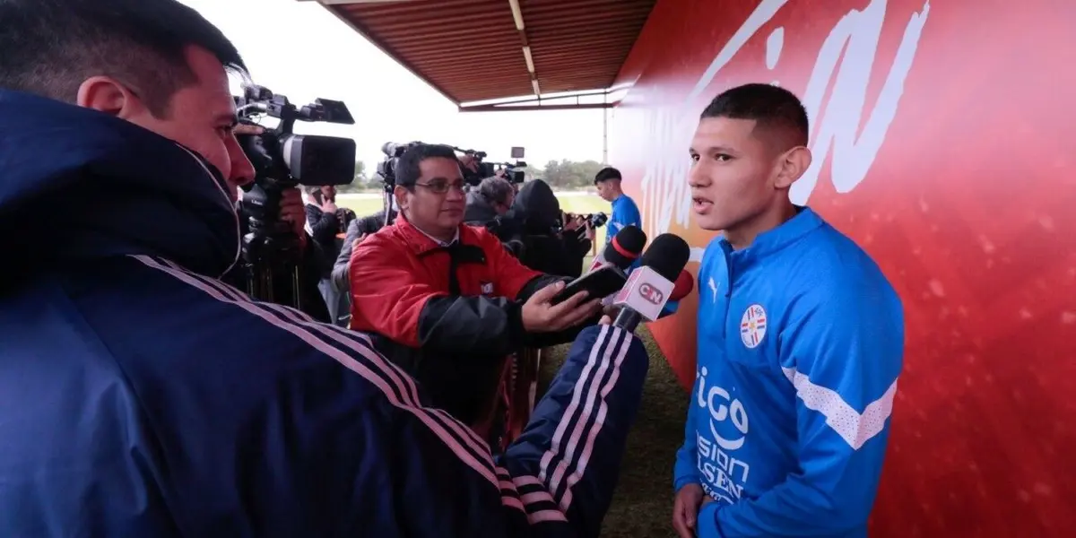 Juan José Cáceres es la nueva cara en la Selección Albirroja en el ciclo entrante. 