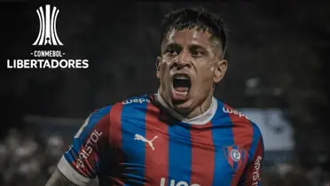 Juan Manuel Iturbe con la camiseta de Cerro Porteño