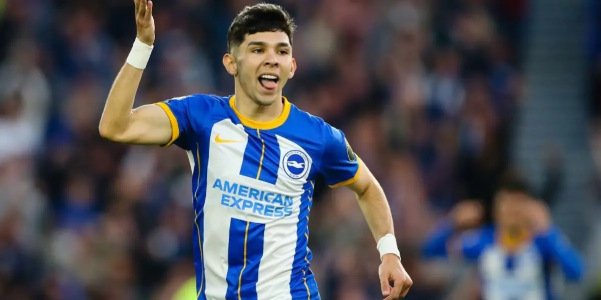 Julio Enciso en el Brighton