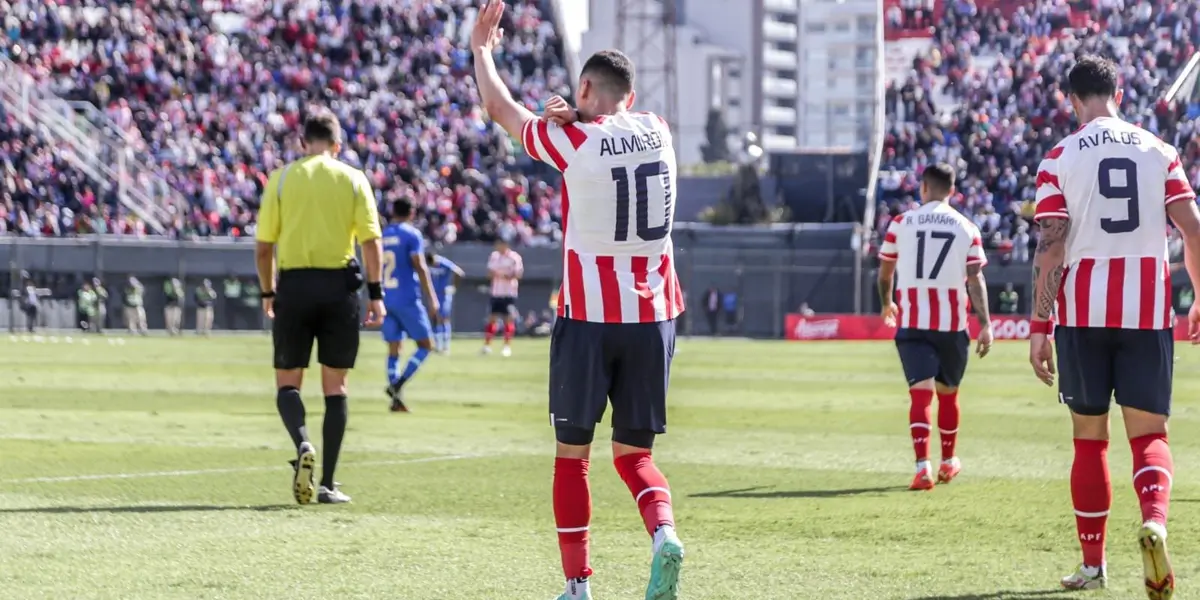 Miguel Almirón fue autor del primer gol del partido en el amistoso ante Nicaragua